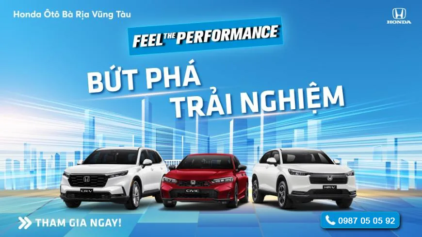 SỰ KIỆN LÁI THỬ XE Ô TÔ HONDA TẠI VŨNG TÀU
